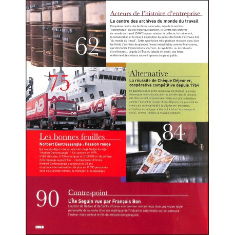 HISTOIRE D'ENTREPRISES |Premier Numéro