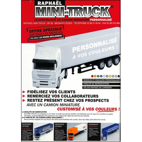 CAMIONS D'HIER ET D'AUJOURD'HUI |Premier Numéro