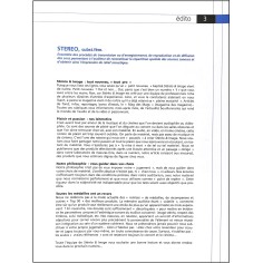 STEREO & IMAGE |Premier Numéro 2