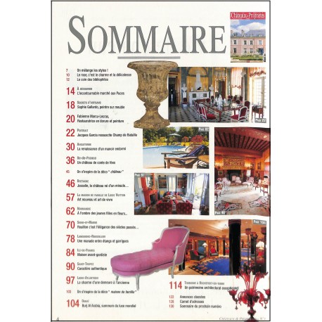 CHÂTEAUX & PROPRIÉTÉS |Premier Numéro