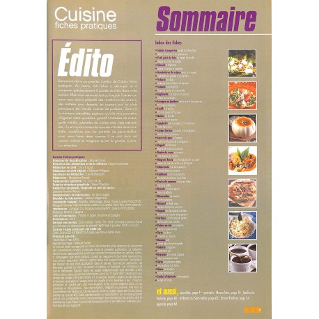 CUISINE FICHES PRATIQUES |Premier Numéro