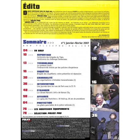 POLICE PRO |Premier Numéro