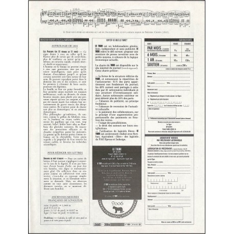 LE TIGRE |Premier Numéro