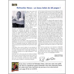 ROTTWEILER NEWS |Premier Numéro 2