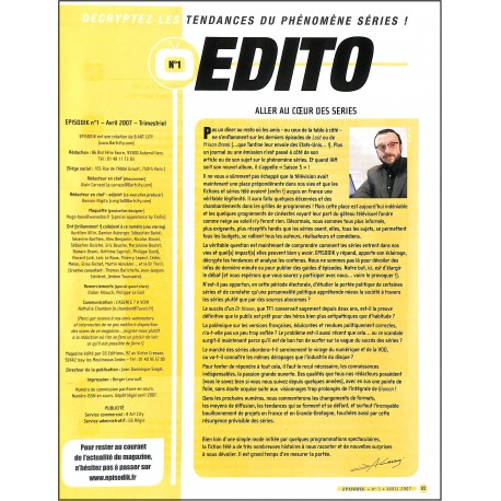 EPISODIK |Premier Numéro