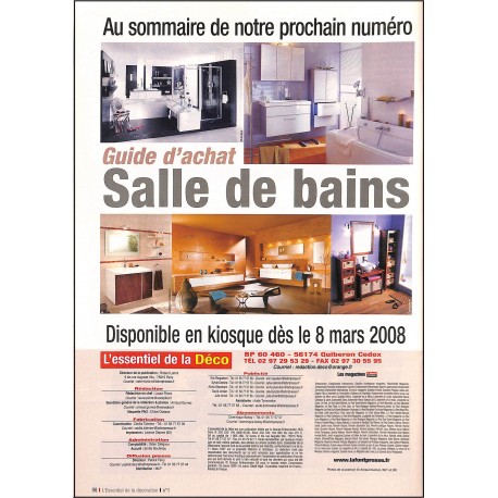 L'ESSENTIEL DE LA DÉCO |Premier Numéro