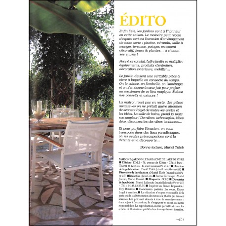 MAISON & JARDIN |Premier Numéro