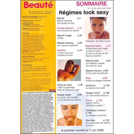 FÉMININ BEAUTÉ |Premier Numéro