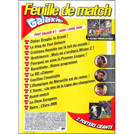 FOOT GALAXIE |Premier Numéro