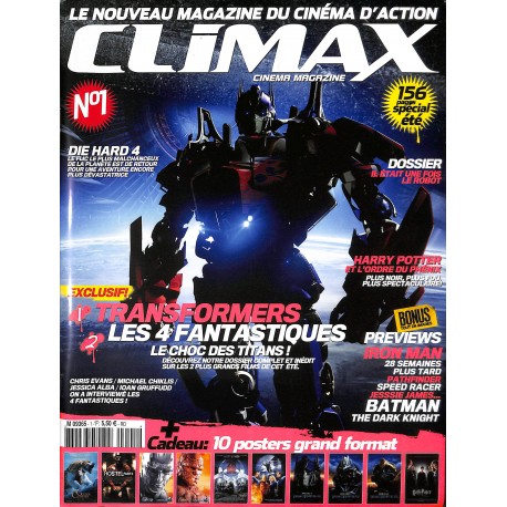 CLIMAX CINÉMA MAGAZINE |Premier Numéro