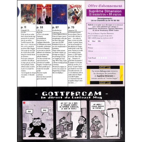 Suprême Dimension |Premier Numéro