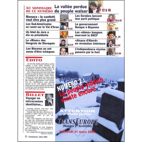 TRANSEUROPE |Premier Numéro