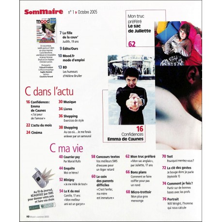 mood magazine |Premier Numéro