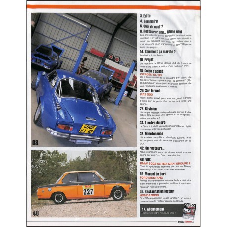 GARAGE CLASSIC |Premier Numéro