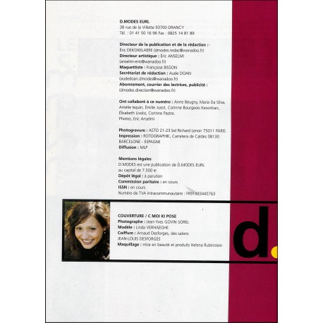 d.Modes |Premier Numéro