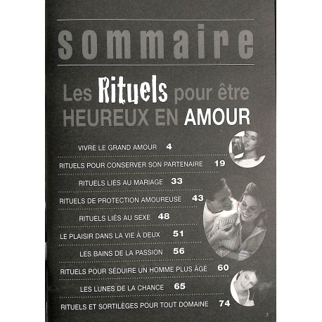 RITUELS MAGIE & SORCELLERIE |Premier Numéro