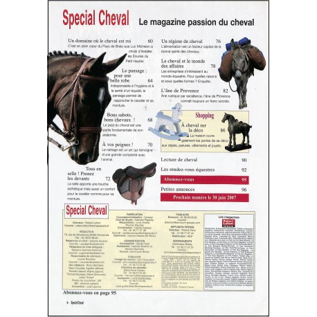 SPÉCIAL CHEVAL |Premier Numéro