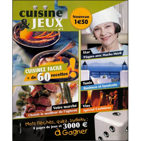 CUISINE & JEUX |Premier Numéro