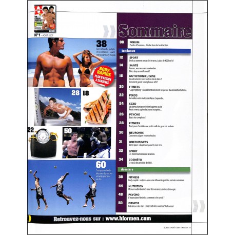 H FOR MEN |Premier Numéro