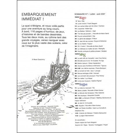 CARGO ZONE |Premier Numéro