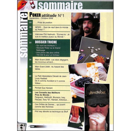 POKER ATTITUDE |Premier Numéro