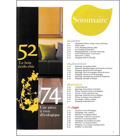 D'ÉCO |Premier Numéro