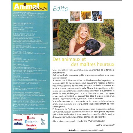 ANIMAL ATTITUDE |Premier Numéro