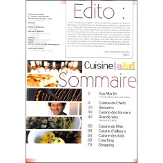 CUISINE D'AUJOURD'HUI & DE DEMAIN |Premier Numéro 2