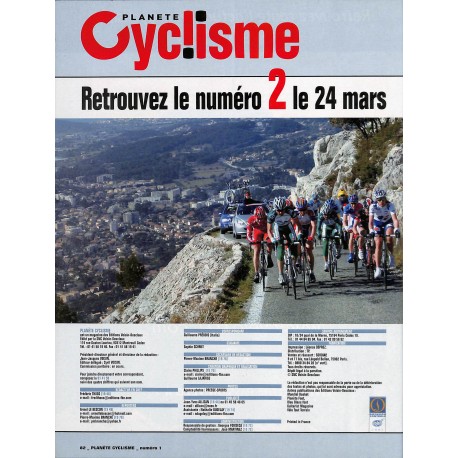 PLANETE Cyclisme |Premier Numéro