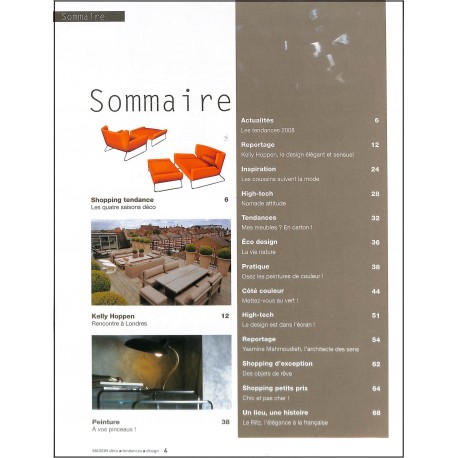 MAISON DÉCO TENDANCES DESIGN |Premier Numéro