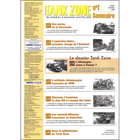 TANK ZONE |Premier Numéro