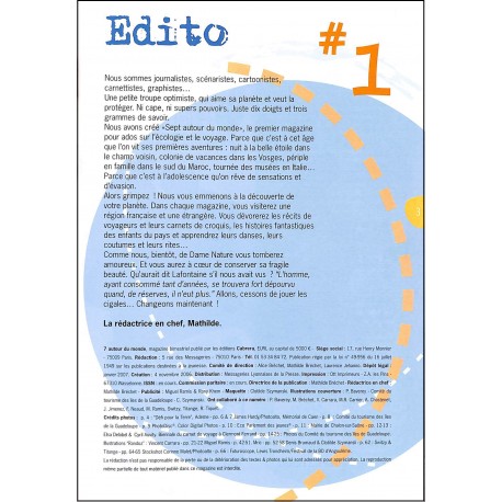 SEPT AU TOUR DU MONDE |Premier Numéro