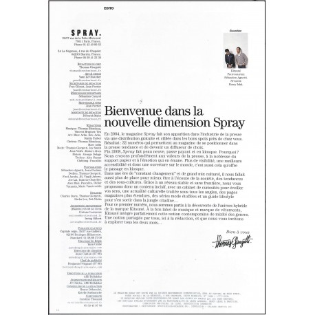 SPRAY |Premier Numéro