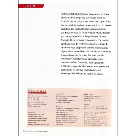 le nouvel Observateur paris |Premier Numéro