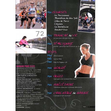 RUNNING POUR ELLES |Premier Numéro