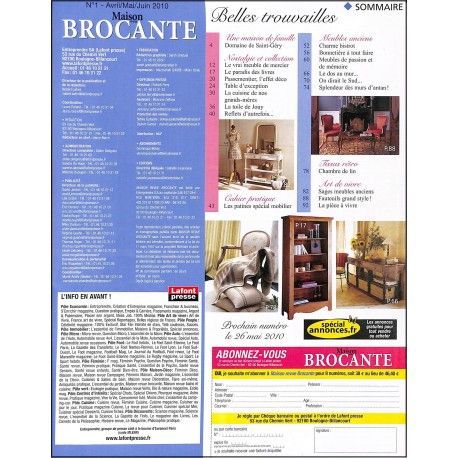 MAISON REVUE BROCANTE |Premier Numéro
