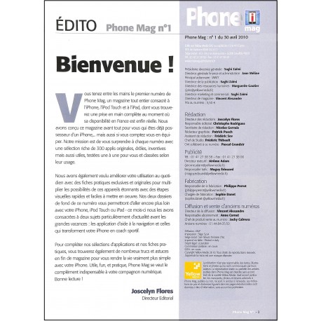 PHONE MAG |Premier Numéro
