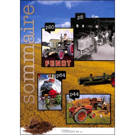 LA VIE DU TRACTEUR |Premier Numéro