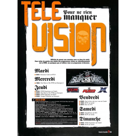 CATCH INSIDE |Premier Numéro