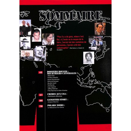 ARCHIVES DU CRIME |Premier Numéro