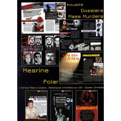 ARCHIVES DU CRIME |Premier Numéro