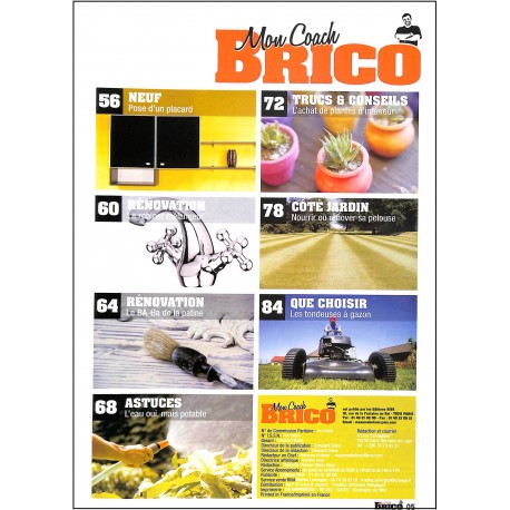 MON COACH BRICO |Premier Numéro