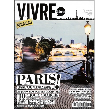 VIVRE PARIS |Premier Numéro
