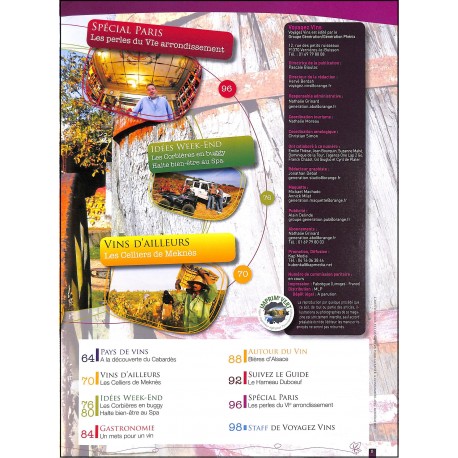 VOYAGEZ VINS |Premier Numéro