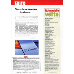 AUTOMOBILE REVUE VERTE |Premier Numéro 2