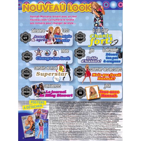 HANNAH MONTANA |Premier Numéro