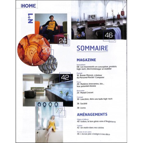 HOME magazine |Premier Numéro
