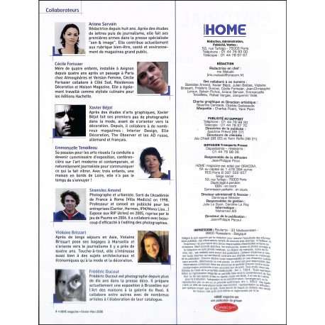 HOME magazine |Premier Numéro