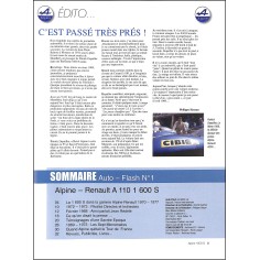 AUTO FLASH |Premier Numéro 2