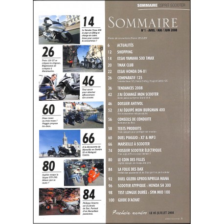 ESPRIT SCOOTER |Premier Numéro